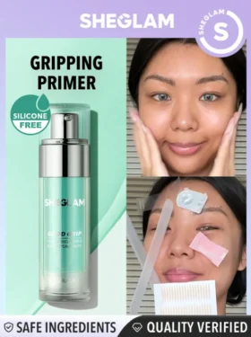 Shein Sheglam - Good Grip Hydrating Primer Oil Control Moisturizing Primer Gel - Mint Blue