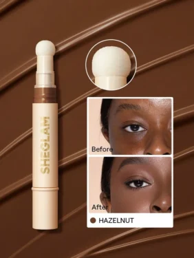 Shein Sheglam - Complexion Boost Concealer-Hazelnut Sponge-Head Applicator Matte Liquid Concealer