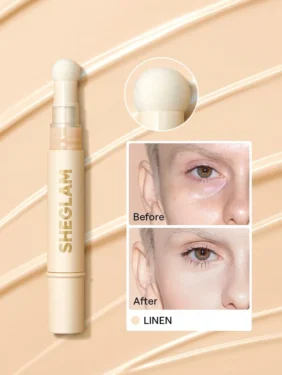 Shein Sheglam - Complexion Boost Concealer-Linen Sponge-Head Applicator Matte Liquid Concealer
