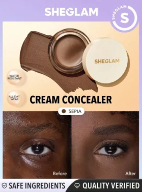 Shein Sheglam - Rapid Retouch Cream Concealer - Sepia