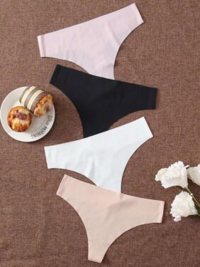 Shein - 4 Piece Seamless Brief Set