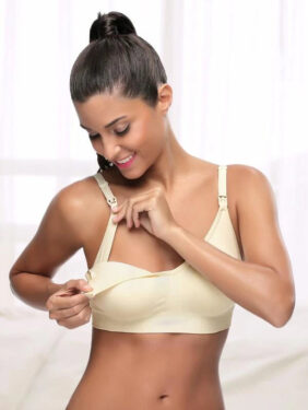 Shein - Wingslove Solid Seamless Bra