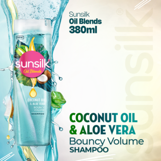 SUNSILK - COCONUT AND ALOE VERA SHAMPOO - 380ML