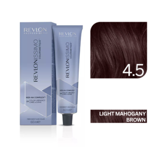 Revlon - Revlonissimo Colorsmetique™ Professional Hair Color - 4.5 Light Mahogany Brown