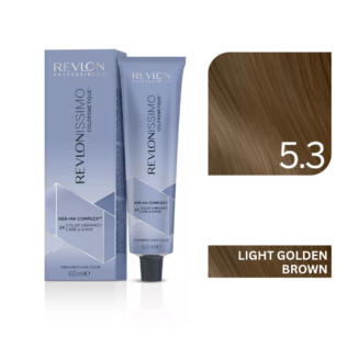 Revlon - Revlonissimo Colorsmetique™ Professional Hair Color - 5.3 Light Golden Brown