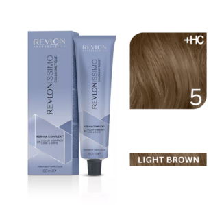 Revlon - Revlonissimo Colorsmetique™ Professional Hair Color - High Coverage 5 - Light Brown