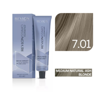Revlon - Revlonissimo Colorsmetique™ Professional Hair Color - 7.01 Medium Natural Ash Blonde