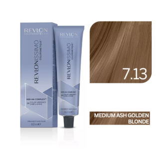 Revlon - Revlonissimo Colorsmetique™ Professional Hair Color - 7.13 Medium Ash Golden Blonde