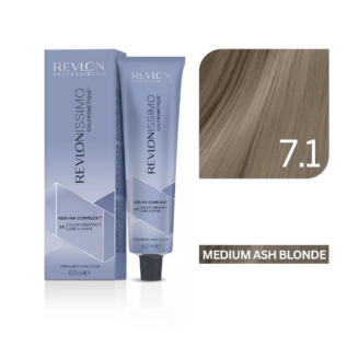 Revlon - Revlonissimo Colorsmetique™ Professional Hair Color - 7.1 Medium Ash Blonde