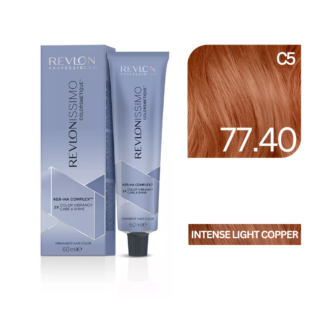 Revlon - Revlonissimo Colorsmetique™ Professional Hair Color - 77.40 Intense Light Copper