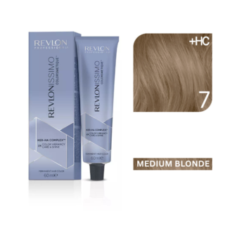 Revlon - Revlonissimo Colorsmetique™ Professional Hair Color - High Coverage 7 - Medium Blonde