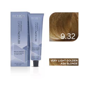 Revlon - Revlonissimo Colorsmetique™ Professional Hair Color - 9.32 Very Light Golden Iridescent Blonde