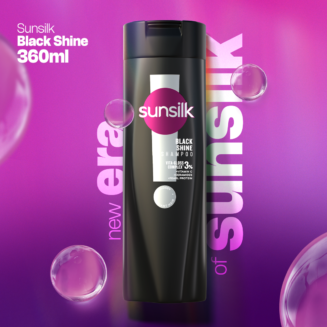 SUNSILK - BLACK SHINE SHAMPOO - 360ML