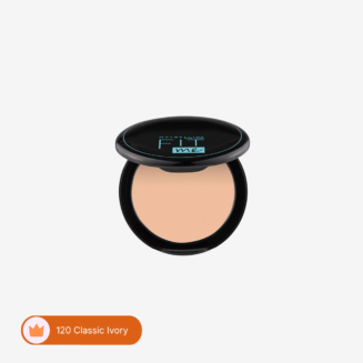 Maybelline Fit Me Matte & Poreless Compact Powder 120 Classic Ivory 6Gm