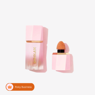 Shein Sheglam Color Bloom Dayglow Liquid Blush - Risky Business
