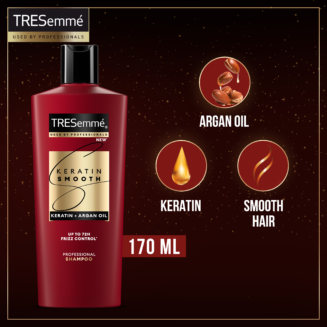 TRESEMME - KERATIN SMOOTH AND STRAIGHT SHAMPOO 170ML