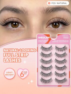 Shein Sheglam - Flutter Flirt Natural Full Strip Lashe