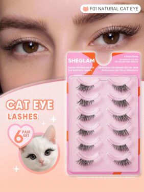 Shein Sheglam - Flutter Flirt Natural Cat Eye Half Strip