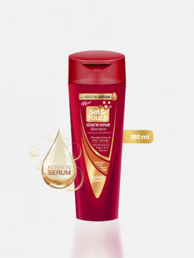 Set And Touch Keratin Repair Shampoo 180Ml