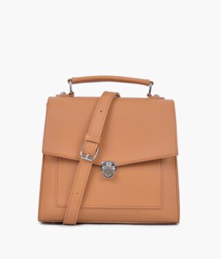 RTW Mustard push-lock messenger bag